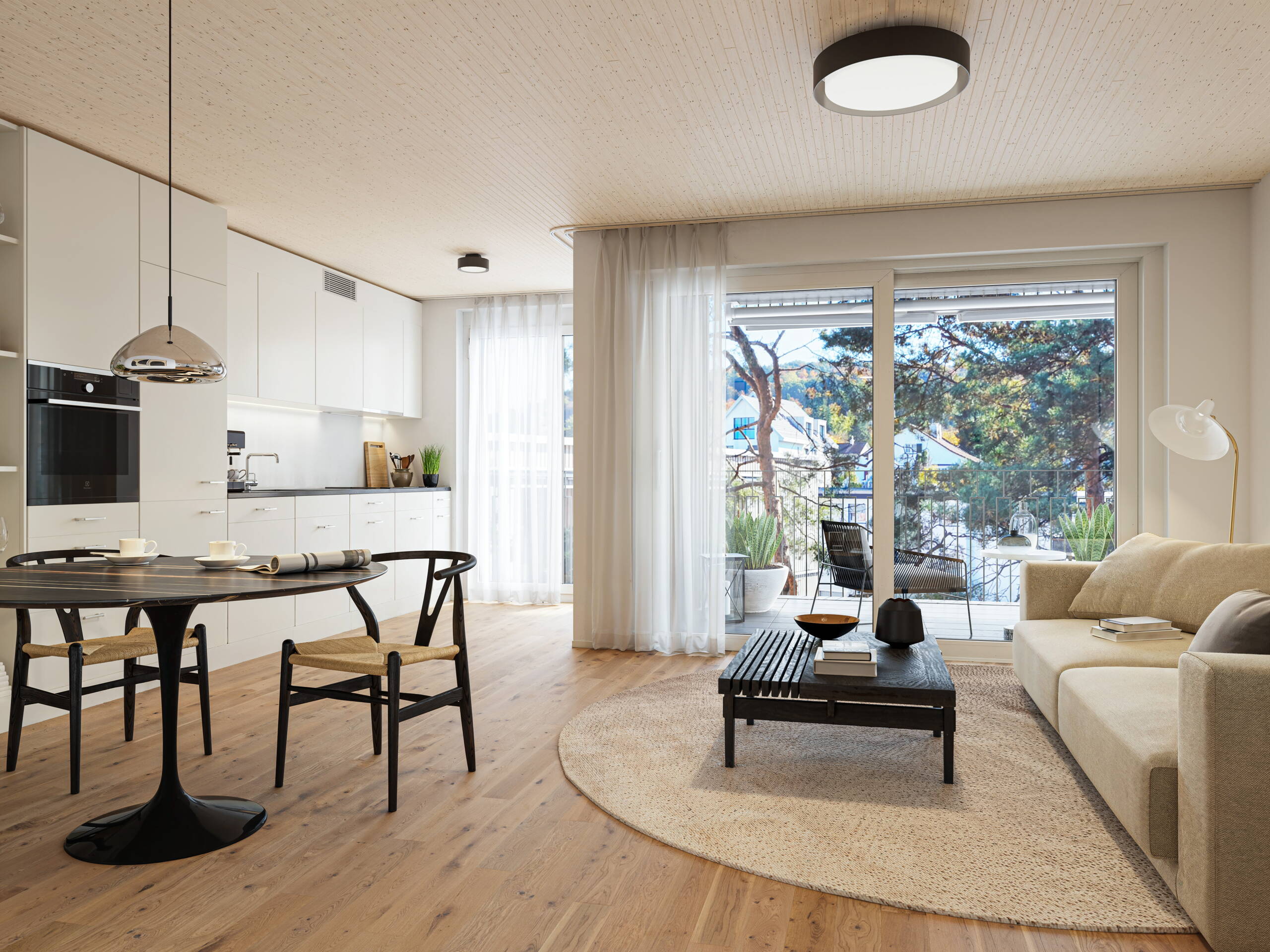 Kesslerplatz 2.5-Zimmer-Wohnung Wohnzimmer