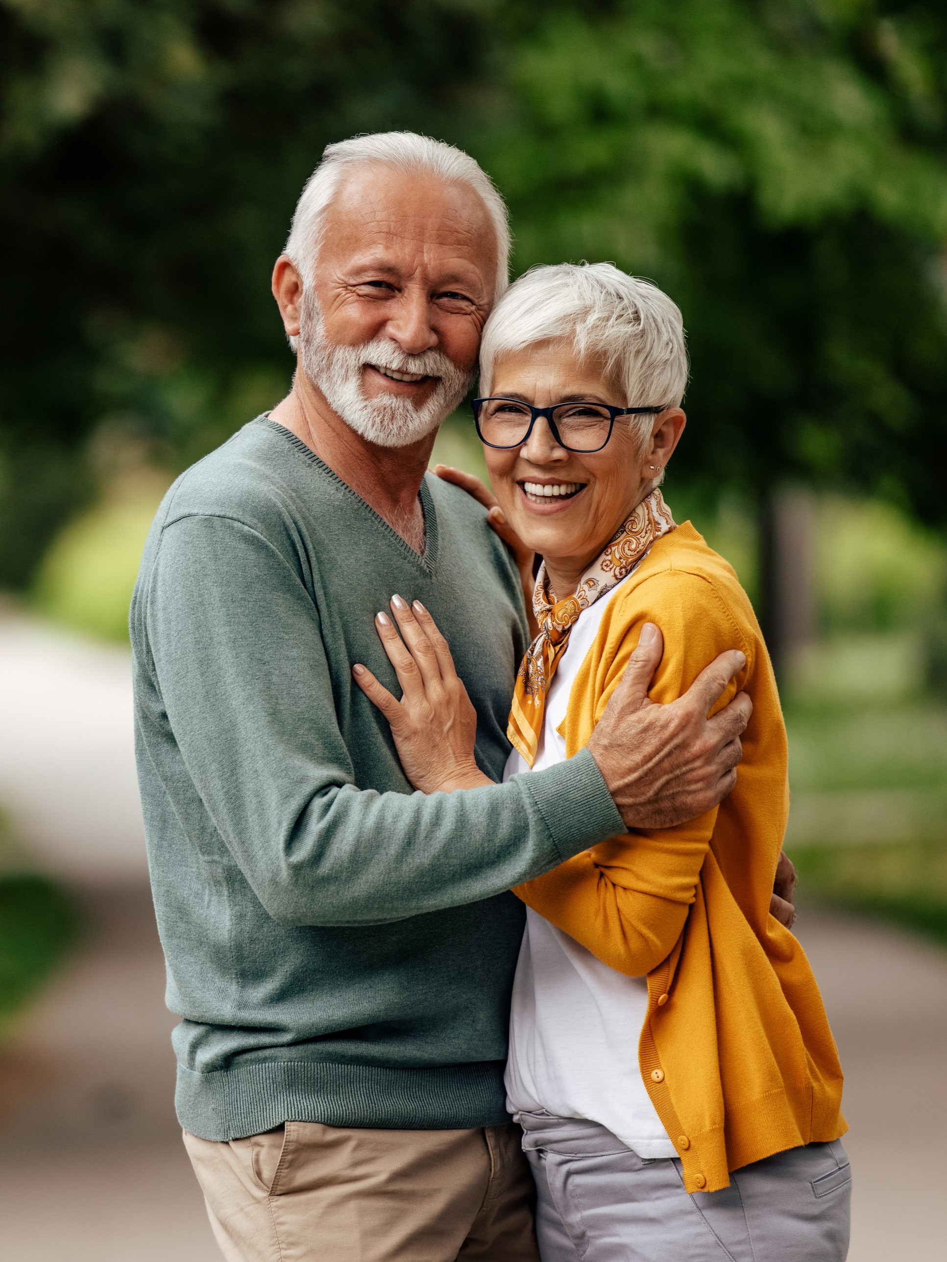 Kesslerplatz älteres Paar