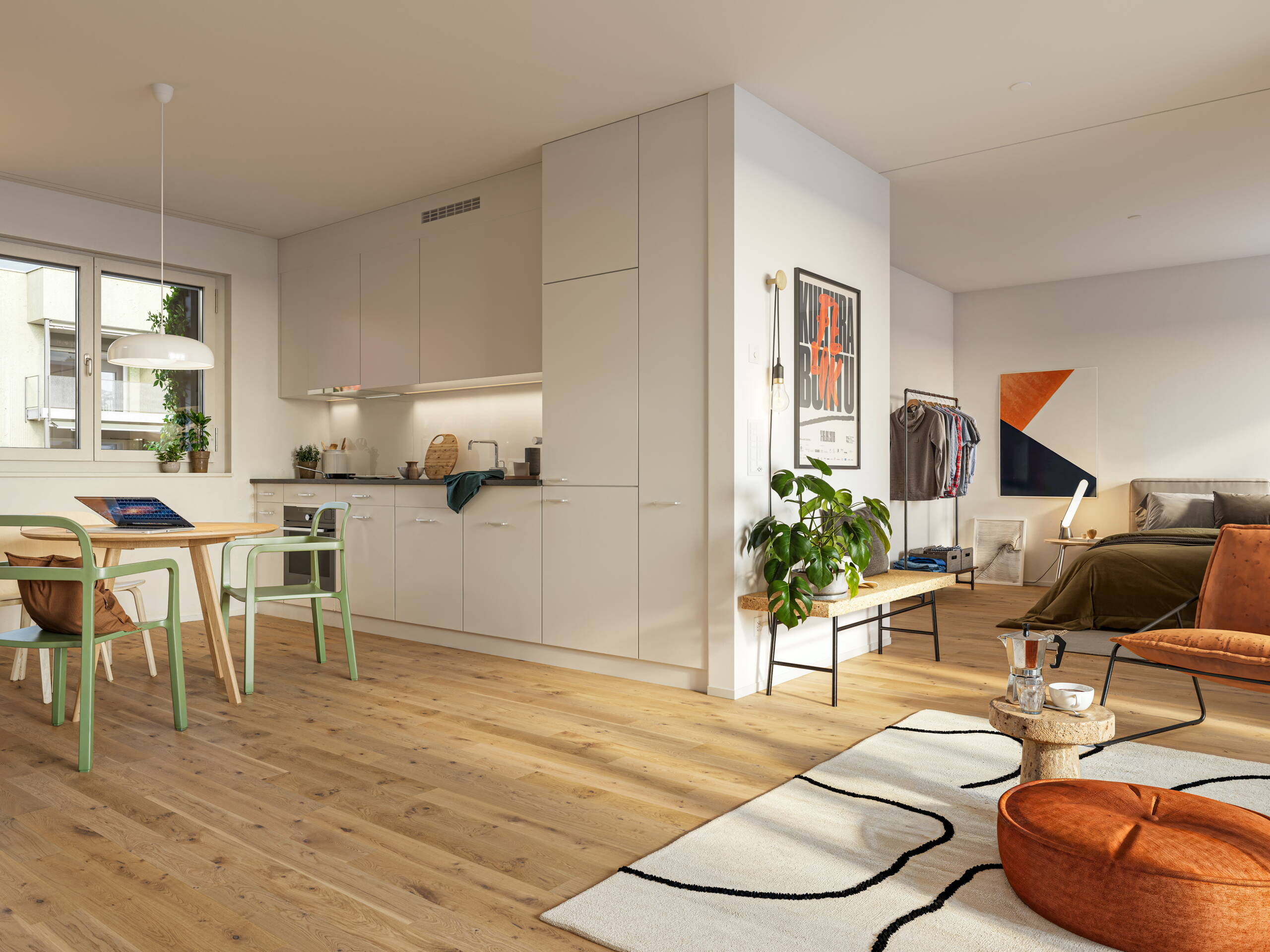 Kesslerplatz 1.5-Zimmer-Wohnung - Altersgerecht teilausgebaut