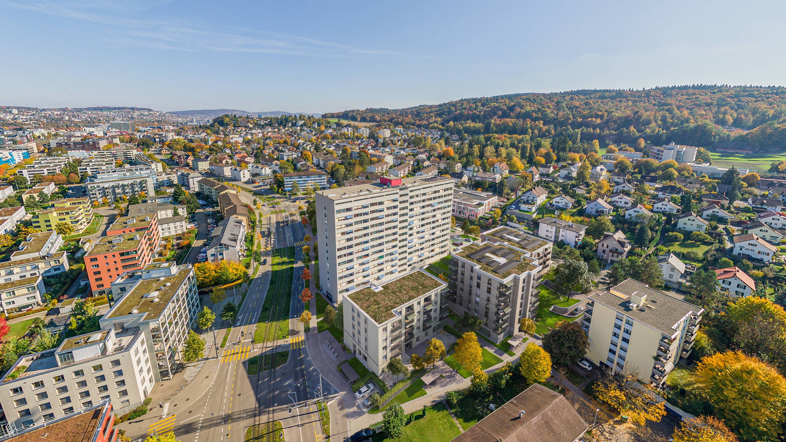 Kesslerplatz Vogelperspektive West